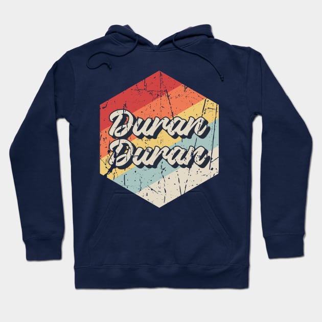 Duran Duran Retro Hoodie by Arestration